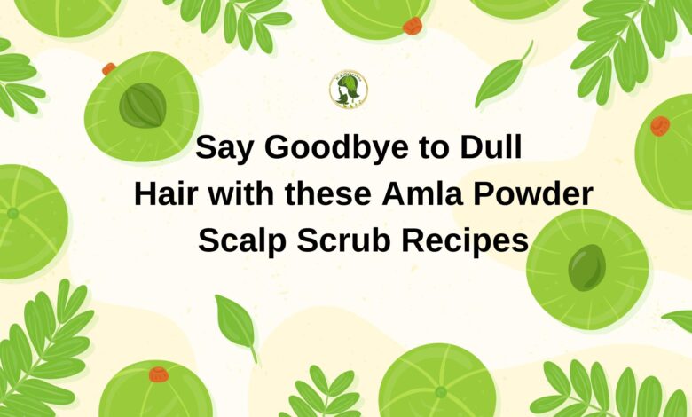 Amla Powder Scalp Scrub